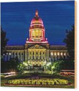 Kentucky State Capitol Wood Print