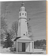 Kimberly Point Lighthouse Wood Print