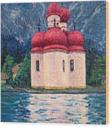 Konigsee Church Wood Print