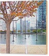 La Defense Wood Print