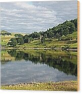 Ladybower Reservoir, Peak District Wood Print