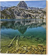 Lamark Lake Wood Print