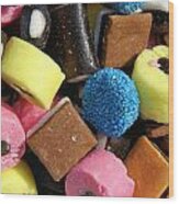 Licorice Allsorts 798 Wood Print