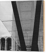 Lincoln Center Lines 4 Wood Print