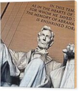 Lincoln Memorial Wood Print
