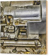 Locksmith - The Key Maker Wood Print