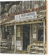 Luckenbach Wood Print