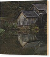 Mabry Mill Revisited Wood Print