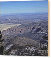 Magdalena Mountains - Socorro - New Mexico Wood Print