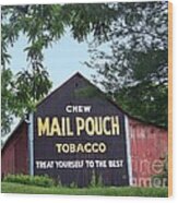 Mail Pouch Barn Framed Wood Print