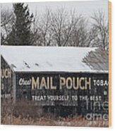 Mail Pouch Tobacco Barn Wood Print