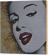 Marilyn Monroe 1 Wood Print