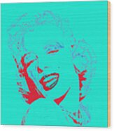 Marilyn Monroe 20130331v2p128 Square Wood Print