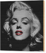 Marilyn Monroe 3 Wood Print