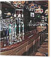 Martins Bar In Dc 4718 002 Wood Print