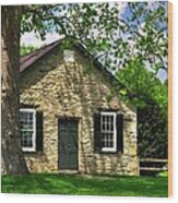 Maryland Country Churches - Fairview Chapel-1a Spring - Established 1847 Near New Market Maryland Wood Print