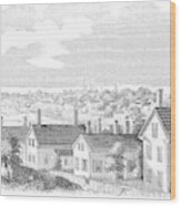 Massachusetts Salem, 1854 Wood Print