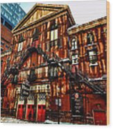 Massey Hall Toronto Wood Print