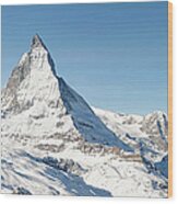 Matterhorn Panorama Wood Print