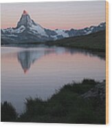 Matterhorn Wood Print