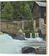 Mcconnells Mill State Park Spillway Wood Print