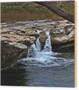 Mckinney Falls State Park-upper Falls 1 Wood Print