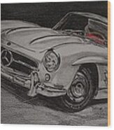Mercedes 300 Sl Gullwing Wood Print