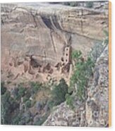 Mesa Verde Colorado Cliff Dwellings 1 Wood Print
