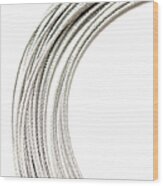 Metallic Rope Wood Print