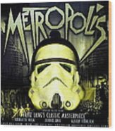 Metropolis Wood Print