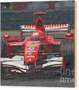 Michael Schumacher Canadian Grand Prix I Wood Print
