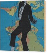 Mj Billie Jean Wood Print