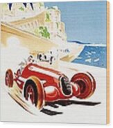 Monaco - 1937 Wood Print