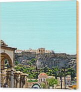 Monastiraki - Athens Wood Print