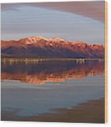 Mono Lake Panorama Wood Print