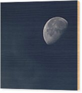 Moon Wood Print