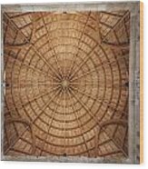 Mosque Ceiling Wood Print