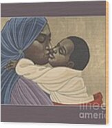 Mother And Child Of Kibeho 211 Wood Print