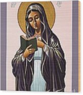 Mother of the Incarnate Word 071 Wood Print