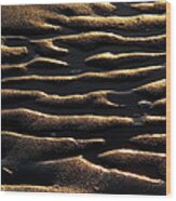 Moulded Sand Wood Print