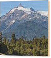 Mount Shuksan Panorama Wood Print