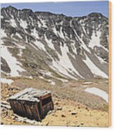 Mt. Wilson And El Diente Peak Wood Print