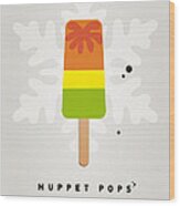My Muppet Ice Pop - Scooter Wood Print
