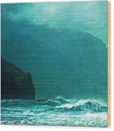 Na Pali Coast Wood Print