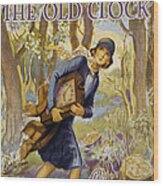 Nancy Drew Cover, 1930 Wood Print