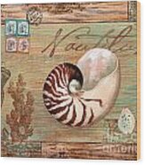 Natura Nautilus Wood Print