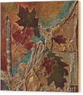 Natural Rythmes - Earth Colors Wood Print