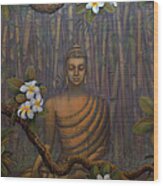 Nature Of Buddha Wood Print