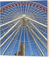 Navy Pier Ferris Wheel Wood Print