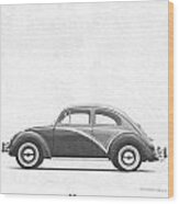 Never - Vw Beetle Advert 1962 Wood Print